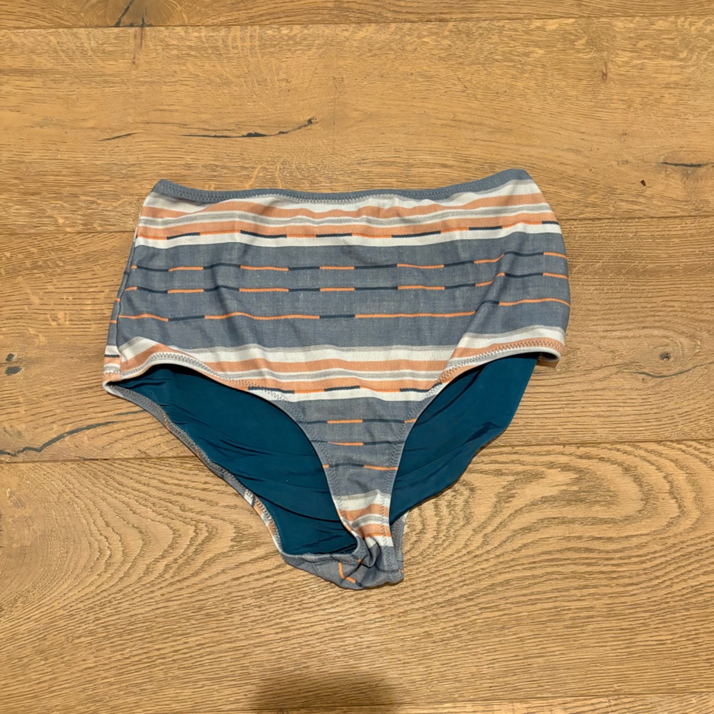 Mollusk Striped Women's Swim Bottoms